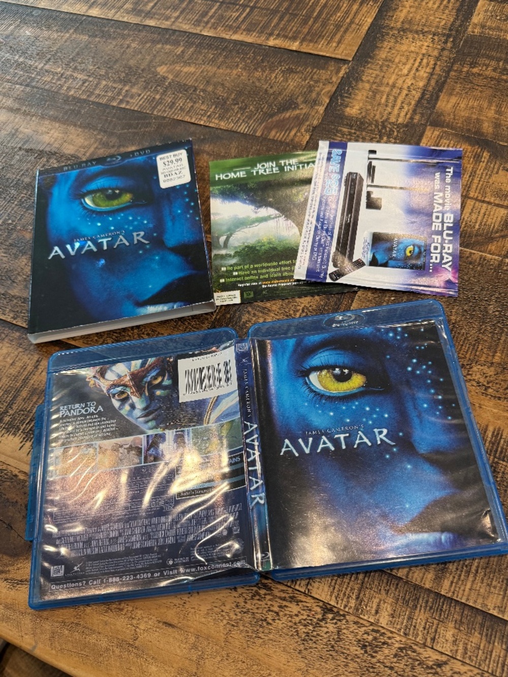 Avatar Blu-Ray Disc + DVD with original box and slip cover